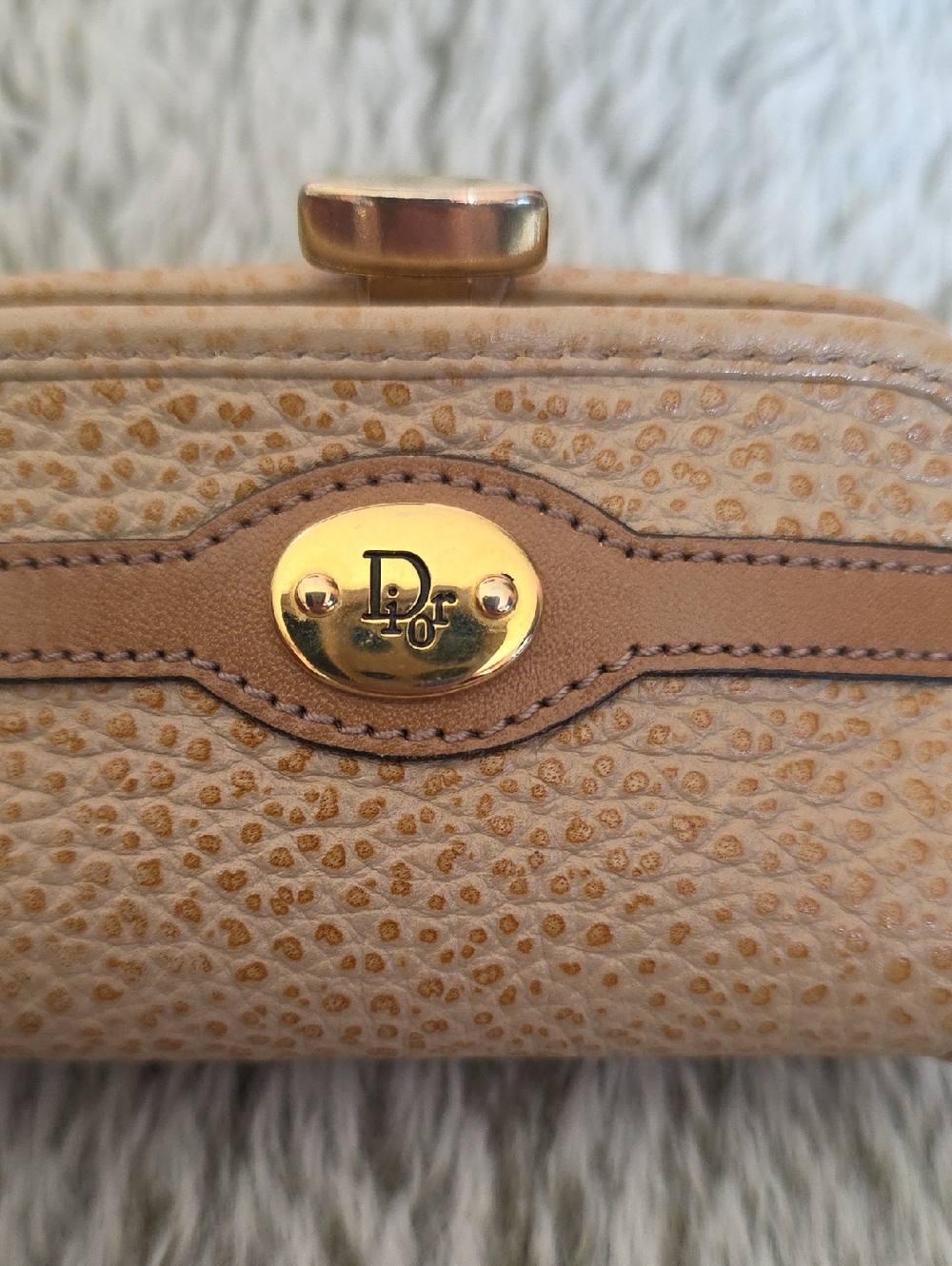Christian Dior Sling Honeycomb Bag with Coin Purse - Picture 8 of 14